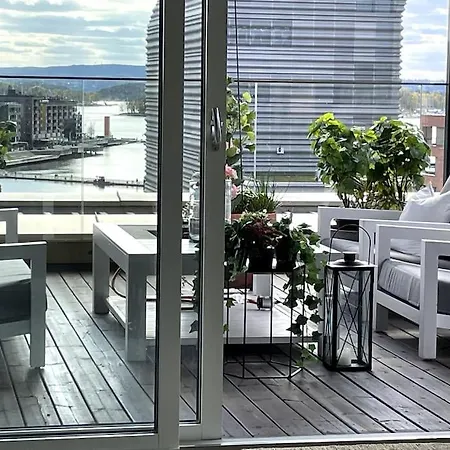 Luxury Penthouse In Oslo, Fjord View, Jacuzzi And Huge Terrasse Appartement *