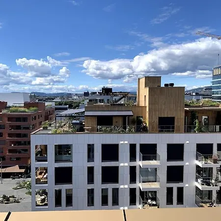 Luxury Penthouse In Oslo, Fjord View, Jacuzzi And Huge Terrasse Appartement Oslo