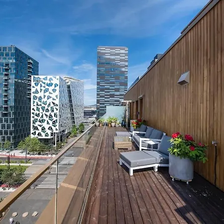 Appartement Luxury Penthouse In Oslo, Fjord View, Jacuzzi And Huge Terrasse