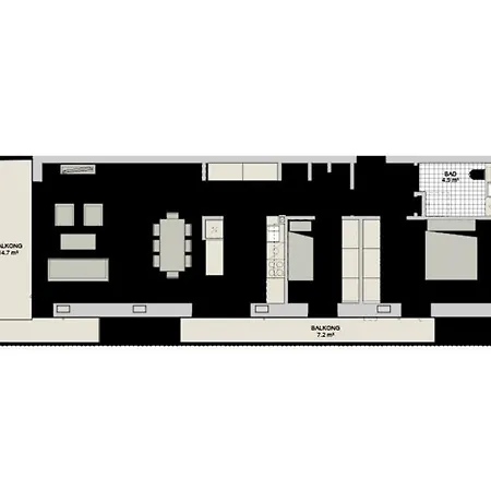 Appartement Super Designer Penthouse At 19th Floor With Amazing View! *