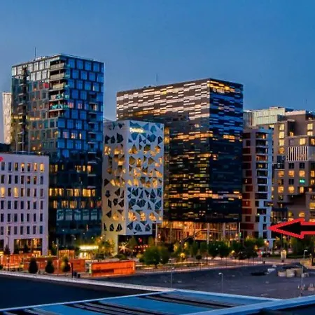 Spacious Modern 3br At Barcode Apartment Oslo