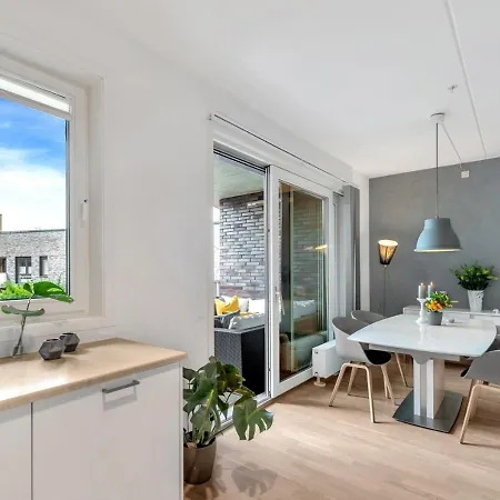 Seaside - 2 Sunny Balconies - Modern - 6 Pax Apartment Oslo