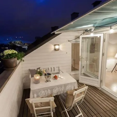 Leilighet Large Loft - Private Rooftop Terrace - Old Town *