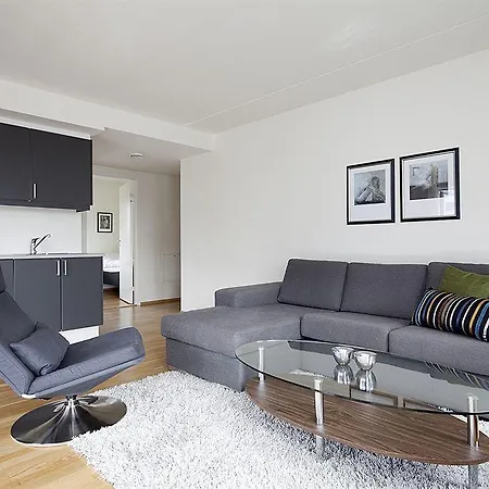 Lägenhetshotell Bjorvika Apartments, Teaterplassen, Center 4*