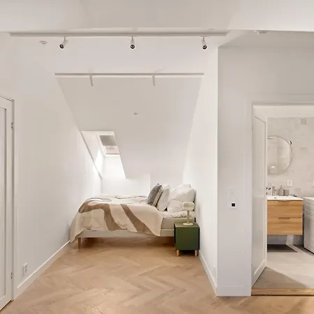 Apartment Dinbnb Gruenerlokka I Penthouse With Private Rooftop I 2-bedroom With Double Queen & 2 Bathrooms