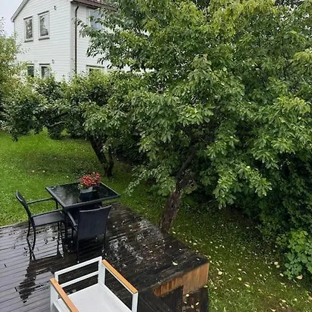 Koselig Pa Ostensjo Med Stor Uteplass Leilighet