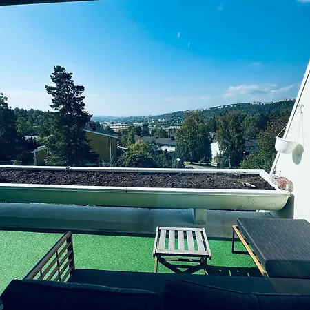 Topp I Oslo,gratis Parkering,balkong Med Utsikt Apartment Oslo