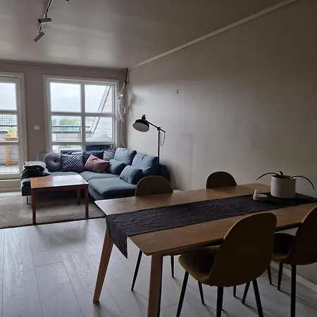 Balkong Med Utsikt Og Gratis Parkering I Garasje Oslo