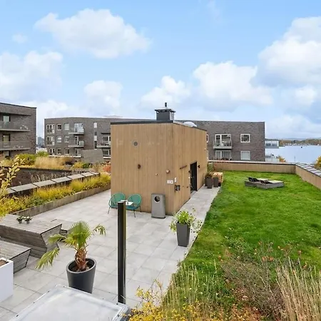Apartment Waterfront Fjord View, Office, 2 Bedroom Lux Apt, Parking On-site Oslo
