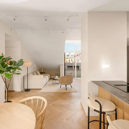 Dinbnb Gruenerlokka I Penthouse With Private Rooftop I 2 Bedrooms & 2 Bathrooms Apartamento Oslo