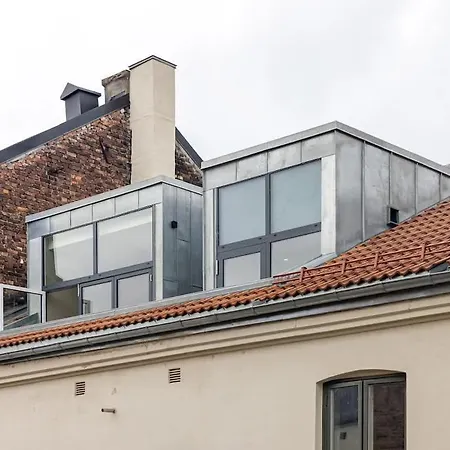 Dinbnb Gruenerlokka I Penthouse With Private Rooftop I 2 Bedrooms & 2 Bathrooms Apartment