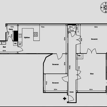 Beautiful, Classic And In Appartement