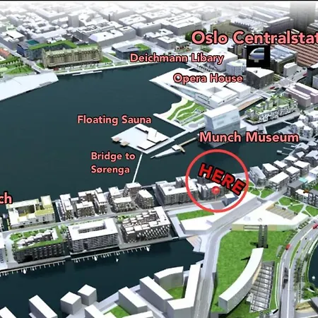Sorenga Opera, Munch, Fjord & - Walking Distance From Centralstation Apartment