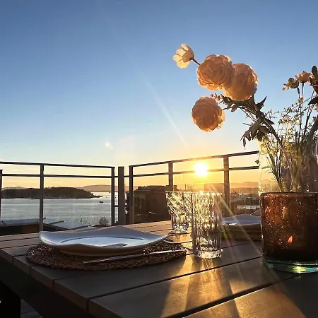 112 Sqm Penthouse With An Omg Fjord View Apartment Oslo