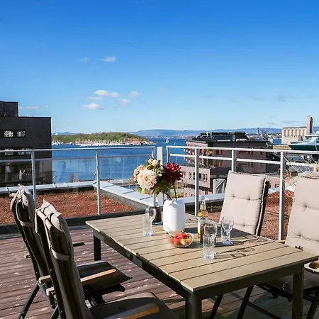 112 Sqm Penthouse With An Omg Fjord View Apartment