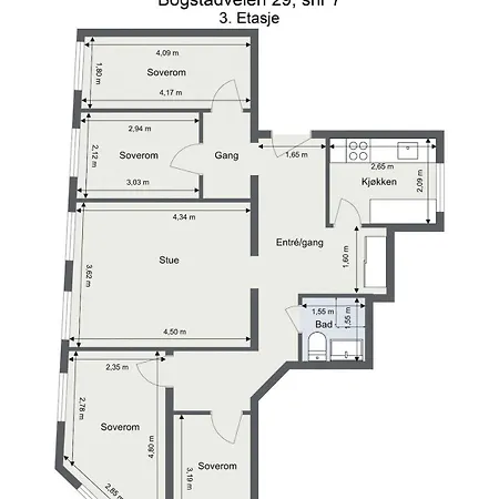 Spacious 5-bedroom In The Middle Of Majorstua Lägenhet *