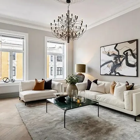 Apartment Elegant In Oslos Beautiful Street *