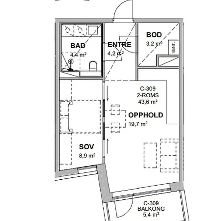 27 Operagata Apartment *