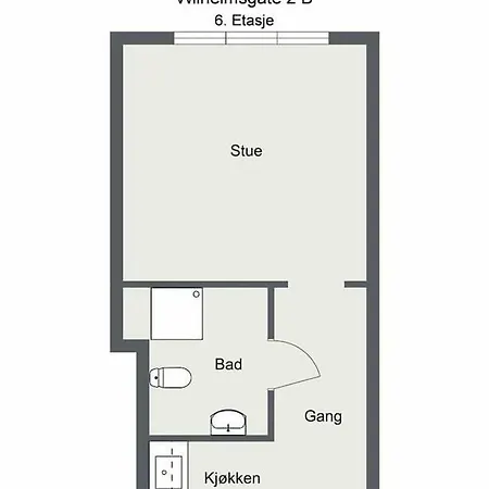 Stayplus Modern Studio Near Bislet Games Apartment *