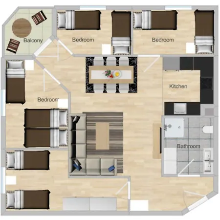 Smalgangen 23, Etasje 4, Snr 222 Kwatera prywatna Oslo