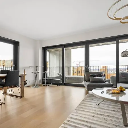 Modern 3bed Sea View @ Barcode Oslo