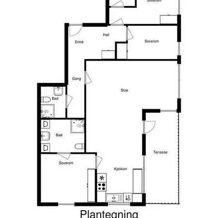 Luxury 3-bedroom Flat With Seaview In Appartement Oslo
