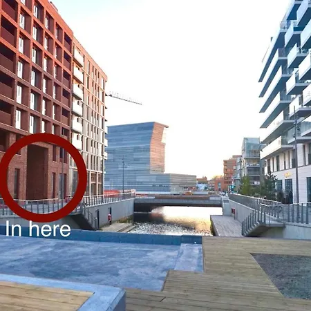 公寓 Bjorvika Opera & Munch Area - By The Sea & In The City, Near Centralstation *