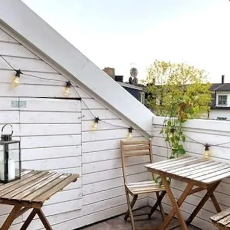 Oslo, Flott Solrik Toppleilighet Med Terrasse Apartamento Oslo