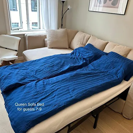 Classical 3 Bedroom, 2 Bath, Minutes From Royal Palace, Main Shopping Street, Restaurants & Downtown Apartman Oslo