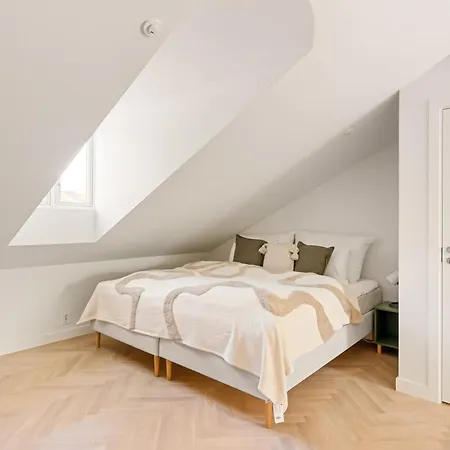 Apartment Dinbnb Gruenerlokka I Penthouse With Private Rooftop I 2-bedroom With Double Queen & 2 Bathrooms