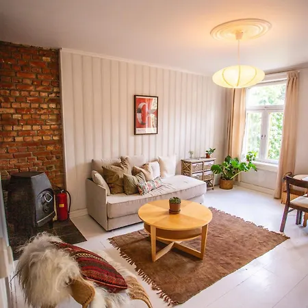 Charming 1800s W Fireplace And Free Parking Apartmán Oslo