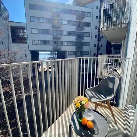 Private At Tjuvholmen W/ Private Balcony Appartement