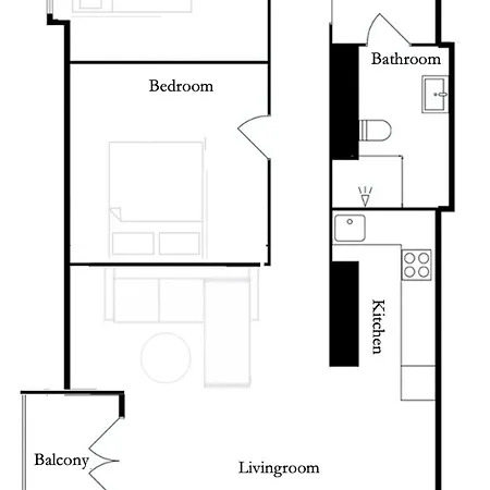 Penthouse Balcony,parking And 2 Bedrooms オスロ