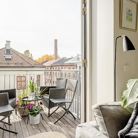 Lejlighed Family Apt, Balcony And Roof Terrace Oslo