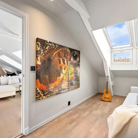 Leilighet Large Penthouse With Roof Terrace Oslo