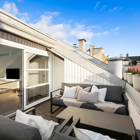 Large Penthouse With Roof Terrace Leilighet Oslo