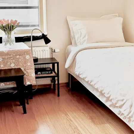 홈스테이 Budget Little Room With Window City Centre Oslo