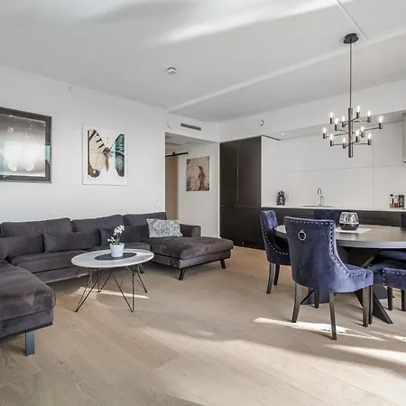 Amazing Luxury On The Waterfront! 73sqm Апартаменты Осло