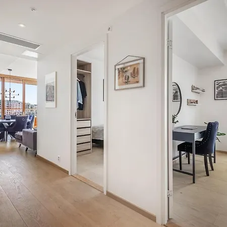Amazing Luxury On The Waterfront! 73sqm Апартаменты Осло