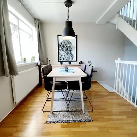 Center Flat W Roof Terrace & Free Parking Lejlighed *