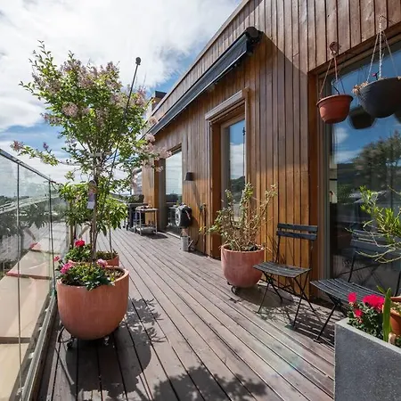 Luxury Penthouse In Oslo, Fjord View, Jacuzzi And Huge Terrasse Апартаменты