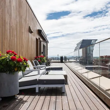 Апартаменты Luxury Penthouse In Oslo, Fjord View, Jacuzzi And Huge Terrasse