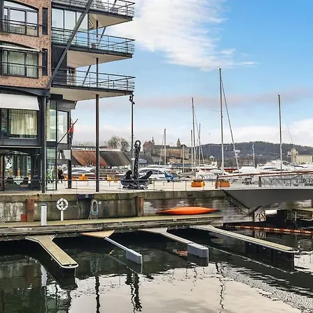 Exclusive Sea-side At Tjuvholmen - Oslo! Apartman