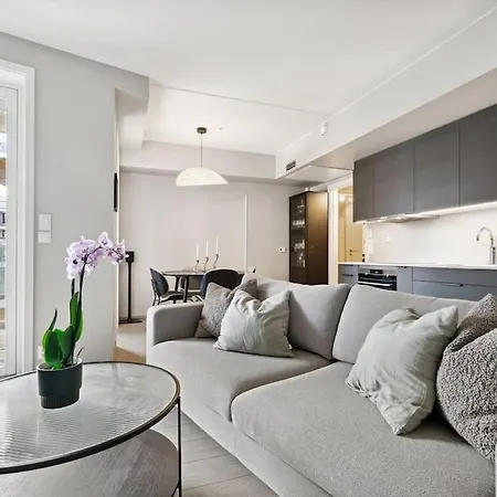 Apartment Bjorvika Center Double Bed And Sofa Bed *