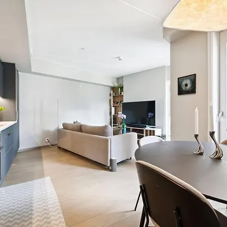 Bjorvika Center Double Bed And Sofa Bed Apartment