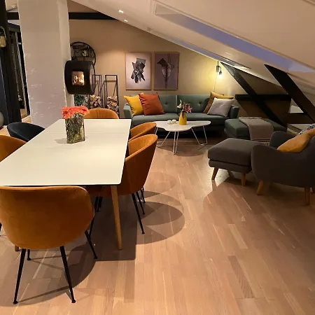 Apartment Stylish Gruenerlokka Penthouse With Rooftop Terrace *