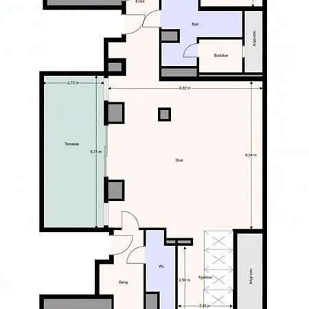 Stylish Gruenerlokka Penthouse With Rooftop Terrace Apartment