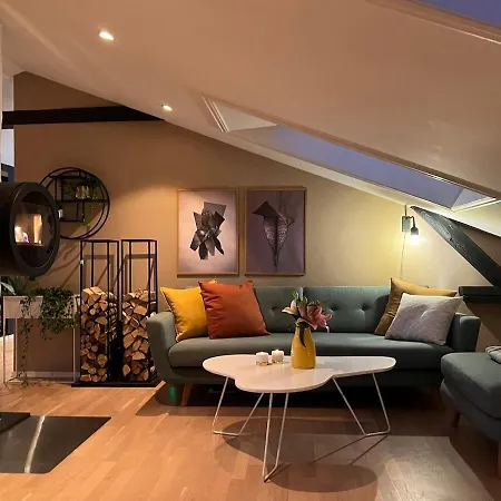 Apartment Stylish Gruenerlokka Penthouse With Rooftop Terrace *