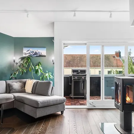 Апартаменты Charming Loft Apartment, But Quiet Осло