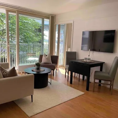 Tjuvholmen - Balcony With Seaview & 2 Bedrooms アパート オスロ